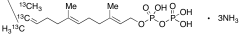 Farnesyl Pyrophosphate Triammonium Salt-13C3 (~90%)