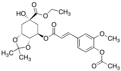 3-O-(E)-Feruloylquinic 2,2-Dimethyl-1,3-dioxolane Acid O-Acetyl O-Ethyl Ester