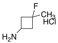 3-Fluoro-3-methylcyclobutan-1-amine Hydrochloride