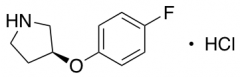 (s)-3-(4-fluorophenoxy)pyrrolidine hydrochloride