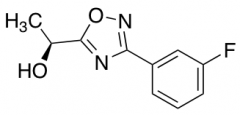 (1S)-1-[3-(3-fluorophenyl)-1,2,4-oxadiazol-5-yl]ethan-1-ol