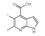 5-Fluoro-6-iodo-1h-pyrrolo[2,3-b]pyridine-4-carboxylic acid