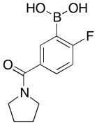 2-Fluoro-5-(pyrrolidine-1-carbonyl)phenylboronic Acid