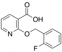 2-[(2-fluorophenyl)methoxy]pyridine-3-carboxylic acid