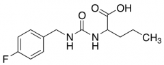 2-({[(4-fluorophenyl)methyl]carbamoyl}amino)pentanoic acid