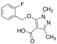 5-[(2-fluorophenyl)methoxy]-1,3-dimethyl-1H-pyrazole-4-carboxylic acid
