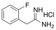 2-(2-fluorophenyl)ethanimidamide hydrochloride