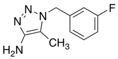 1-[(3-fluorophenyl)methyl]-5-methyl-1H-1,2,3-triazol-4-amine