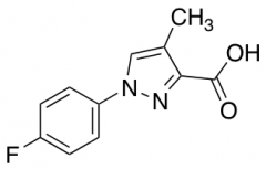 1-(4-fluorophenyl)-4-methyl-1H-pyrazole-3-carboxylic Acid