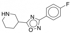 3-[3-(4-Fluorophenyl)-1,2,4-oxadiazol-5-yl]piperidine