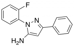 1-(2-Fluorophenyl)-3-phenyl-1H-pyrazol-5-amine