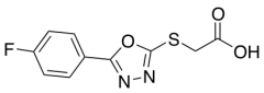 2-{[5-(4-Fluorophenyl)-1,3,4-oxadiazol-2-yl]sulfanyl}acetic Acid