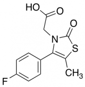 2-[4-(4-Fluorophenyl)-5-methyl-2-oxo-2,3-dihydro-1,3-thiazol-3-yl]acetic Acid