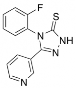 4-(2-Fluorophenyl)-5-(pyridin-3-yl)-4H-1,2,4-triazole-3-thiol
