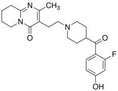 3-[2-[4-(2-Fluoro-4-hydroxybenzoyl)-1-piperidinyl]ethyl]-6,7,8,9-tetrahydro-2-methyl-4H-py