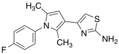 4-[1-(4-Fluorophenyl)-2,5-dimethyl-1H-pyrrol-3-yl]-1,3-thiazol-2-amine