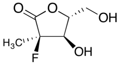 (3R,4R,5R)-3-Fluoro-4-hydroxy-5-(hydroxymethyl)-3-methyldihydrofuran-2(3H)-one