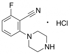 2-Fluoro-6-(piperazin-1-yl)benzonitrile Hydrochloride