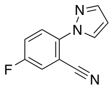 5-Fluoro-2-(1H-pyrazol-1-yl)benzonitrile