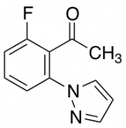 1-[2-Fluoro-6-(1H-pyrazol-1-yl)phenyl]ethan-1-one