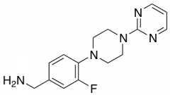 {3-Fluoro-4-[4-(pyrimidin-2-yl)piperazin-1-yl]phenyl}methanamine