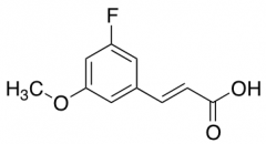 3-(3-fluoro-5-methoxyphenyl)prop-2-enoic Acid