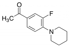 1-[3-fluoro-4-(piperidin-1-yl)phenyl]ethan-1-one