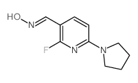 (E)-2-Fluoro-6-(pyrrolidin-1-yl)nicotinaldehyde oxime