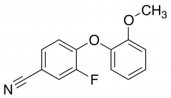 3-Fluoro-4-(2-methoxyphenoxy)benzonitrile