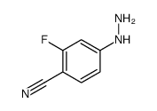 2-Fluoro-4-hydrazino-benzonitrile