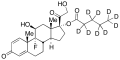9&alpha;-Fluoroprednisolone 17-Valerate-d9