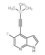 5-Fluoro-4-((trimethylsilyl)ethynyl)-1h-pyrrolo-[2,3-b]pyridine