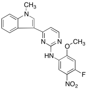 N-(4-Fluoro-2-methoxy-5-nitrophenyl)-4-(1-methyl-1H-indol-3-yl)-2-pyrimidinamine