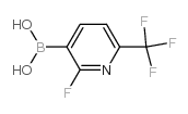 2-Fluoro-6-(trifluoromethyl)pyridine-3-boronic Acid