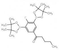 2-Fluoro-5-pentanoyl-1,3-phenylenediboronic Acid Pinacol Ester