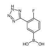 4-Fluoro-3-(tetrazol-5-yl)phenylboronic Acid