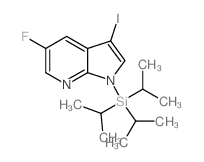 5-Fluoro-3-iodo-1-triisopropylsilanyl-1h-pyrrolo[2,3-b]pyridine