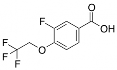 3-Fluoro-4-(2,2,2-trifluoroethoxy)benzoic Acid