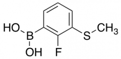 2-Fluoro-3-(methylsulfanyl)phenylboronic acid