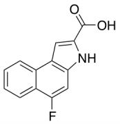 5-Fluoro-3H-benzo[e]indole-2-carboxylic Acid