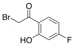 4-Fluoro-2-hydroxyphenacyl bromide