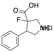3-Fluoro-4-phenylpyrrolidine-3-carboxylic Acid Hydrochloride