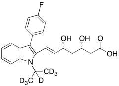 (-)-(3S,5R)-Fluvastatin-d7