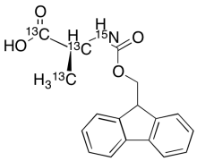 N-Fmoc-L-?alanine-13C3, 15N