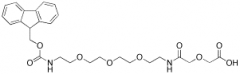 17-(Fmoc-amino)-5-oxo-6-aza-3,9,12,15-tetraoxaheptadecanoic Acid