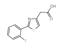 [2-(2-Fluorophenyl)-1,3-thiazol-4-yl]acetic acid