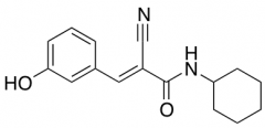 (2E)-2-Cyano-N-cyclohexyl-3-(3-hydroxyphenyl)prop-2-enamide