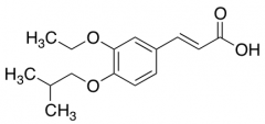 3-[3-Ethoxy-4-(2-methylpropoxy)phenyl]prop-2-enoic Acid