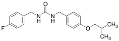 1-[(4-Fluorophenyl)methyl]-3-[(4-isobutoxyphenyl)methyl]urea