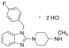 1-[1-[(4-Fluorophenyl)methyl]-1H-benzimidazol-2-yl]-N-methyl-4-piperidinamine Dihydrochlor